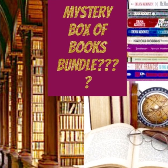 Other - 🚫on hold🚫mystery box bundle of books 5 for $10